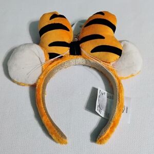 Disney Winnie the Pooh Tigger Tiger Stripe Bow Ears Headband